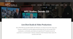 Desktop Screenshot of mfgstudios.com